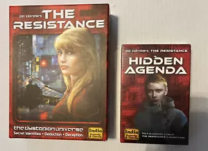 The Resistance Brettspiel NEU mit Erweiterung versteckte Agenda von Don Eskridge's Fun - Bild 1 von 5