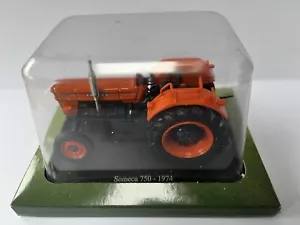 Hachette Someca 750 1974 Tractor 1:43 Mint In Blister Pack - Picture 1 of 7