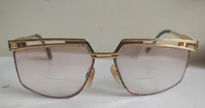 Cazal Mod957 Col 33 62 15 Brille Brillengestell NUR Vintage Germany Gold - Bild 1 von 13