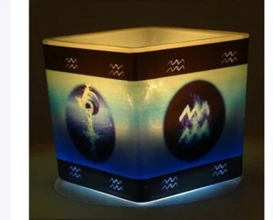 Aquarius Zodiac Candle - Picture 1 of 3