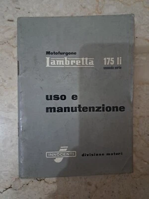 Libretti uso e manutenzione Fiat Lancia Mini Innocenti Lambretta Renault NSU - Immagine 1 di 4