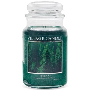 Village Candle Balsam Fir Large Apothecary Jar Scented Candle 21.25 oz. - Picture 1 of 7
