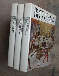 DECAMERON BY GIOVANNI BOCCACCIO INTRO BY VITTORE BRANCA 3 VOLS  ALBERTO MAROTTA - Imagen 1 de 8