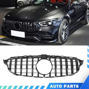 For 2019-2021 C300 Front Grilles Modify Upgrade AM G GT Black - Picture 1 of 2