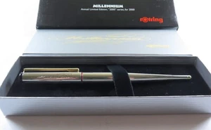 Rotring Millennium 2000 Limited Fountain Pen F, made in Germany new old stock - Picture 1 of 7