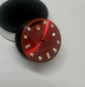 Rolex Day-date Dial 18038 18238 118238 Dial Red Zirconi Quadrante