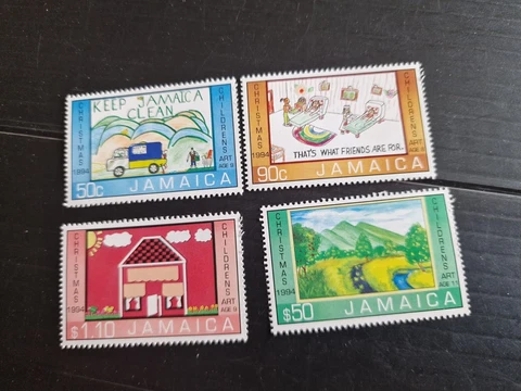 JAMAICA 1994 SG 864-867 CHRISTMAS MNH Cover