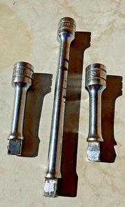3 Snap On FX6 USA 3/8" Drive 6" Long & 2 - 3" Socket Extension USA - Picture 1 of 5