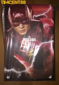 ¡Listo! Figura 1/6 Hot Toys MMS448 Liga de la Justicia The Flash Ezra Miller nueva - Imagen 1 de 1