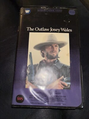 The Outlaw Josey Wales VHS 1981 Warner Home Video Clamshell Eastwood Western HTF - Image 1 of 4