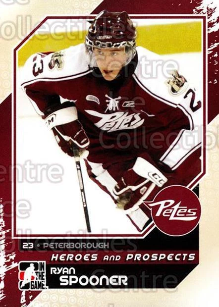 2010-11 ITG Heroes and Prospects #28 Ryan Spooner - Image 1 of 1