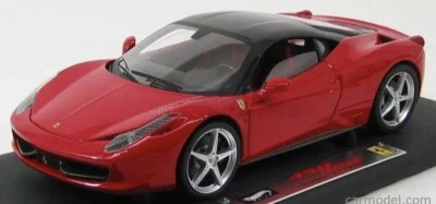 HOTWHEELS Élite Limited 1000pcs - FERRARI 458 Italia - 1:18 Diecast (Red) - RARE - Immagine 1 di 4