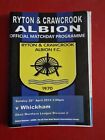 13/14 Ryton & Crawcrook Albion vs Whickham Programme