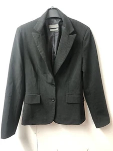 Jacqui E Black Long Sleeved Jacket Size 6 - Picture 1 of 4