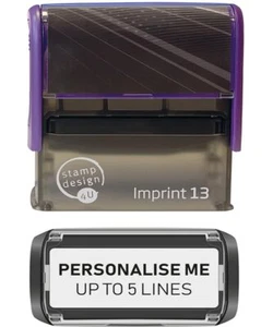 Traxx 9013 58 x 22 mm - Premium Personalizado Personalizado Auto-Intintado Business Co - Imagen 1 de 8