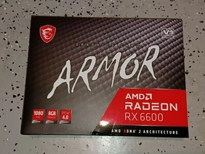 MSI ARMOR Radeon RX 6600 Empty Box - Picture 1 of 2