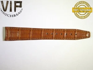 OEM Original IWC ONE LONG PART Armband 20mm Kroko HELLBRAUN - Bild 1 von 2
