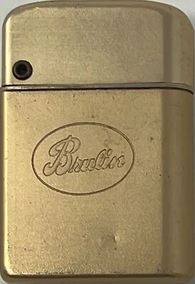 Vintage Cigarette Lighter Brulin Indianapolis Storm Master Flip Top - Image 1 of 4