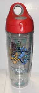 WALT DISNEY WORLD MARATHON WEEKEND TERVIS TUMBLER WATER BOTTLE 24 Oz. RUNDISNEY - Picture 1 of 8