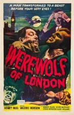Werewolf Of London Movie Poster 24in x 36in