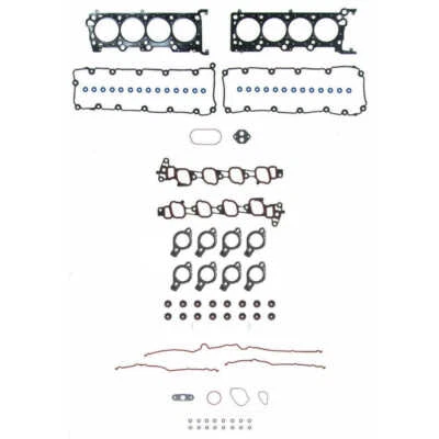 Conjunto de junta de cabeça de cilindro do motor serve para 2004-2008 Ford E-150, E-250, E-350 Super Duty - Imagem 1 de 4
