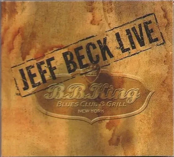 CD Jeff Beck Live At BB King Blues Club DIGIPAK Friday Music - Bild 1 von 1