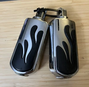 Harley Davidson ‘Flame’ Foot Pegs - Picture 1 of 6