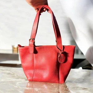 Georgetown Leder Design Echtleder Handtasche Umhängetasche Stationstasche - Bild 1 von 13