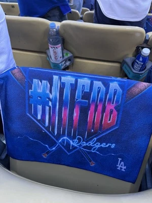 Los Angeles Dodgers 2025 World Series Game 5 Rally Towel SGA 10/29/25 New