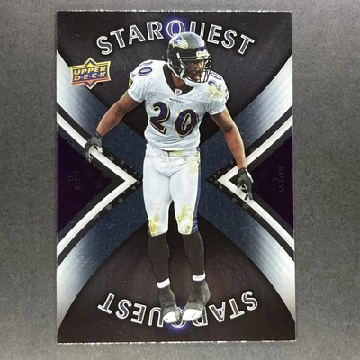Ed Reed 2008 Upper Deck #SQ12 StarQuest Silver Board Ravens Legend 🐦‍⬛ - Image 1 of 2