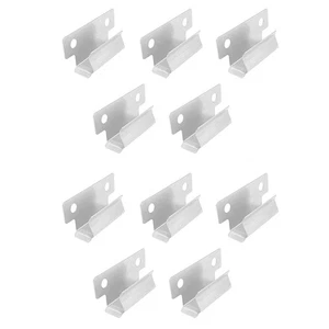 10x 3D Printer Bed Clips Hotbed Glass Fixing Clamps for Ender 3/3 pro/3 V2/5 Pro - Afbeelding 1 van 12