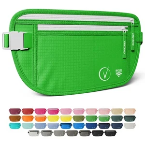 Hidden Money Belt For Extra Safety, RFID Protected Ultra-Thin Fanny Pack, 2 C... - Picture 1 of 6