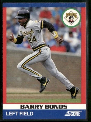 1991 Score 100 Superstars #26 Barry Bonds - Image 1 of 2
