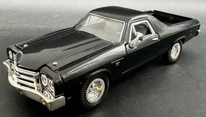 Sunnyside 1970 Chevy El Camino SS 454 1:24 Scale Die Cast Model Black Chevrolet - Picture 1 of 18