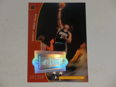 1998-99 Upper Deck SPX Finite Spectrum #155 Shareef Abdur-Rahim 14/75 Foto 1 de 2