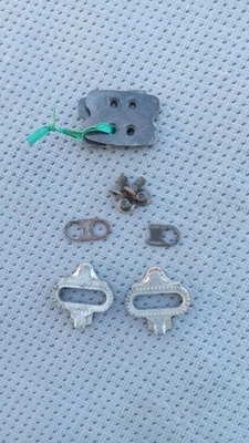 FLAWED "New "Shimano SPD Multi-release SM-SH56 Cleat Set (Silver) with issues - Image 1 of 4