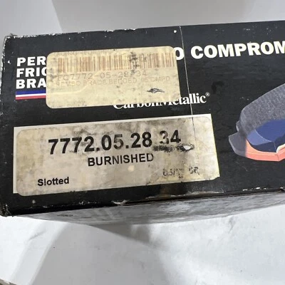 Performance Friction Brake Pads PFC 7772.05.28.34 Racing NASCAR Dirt Asphalt - Image 1 of 4