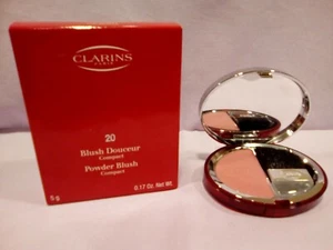 CLARINS BLUSH DOUCEUR COMPACT - FARD - POWDER BLUSH COMPACT ROSE 20 - GR.5 - Imagen 1 de 1