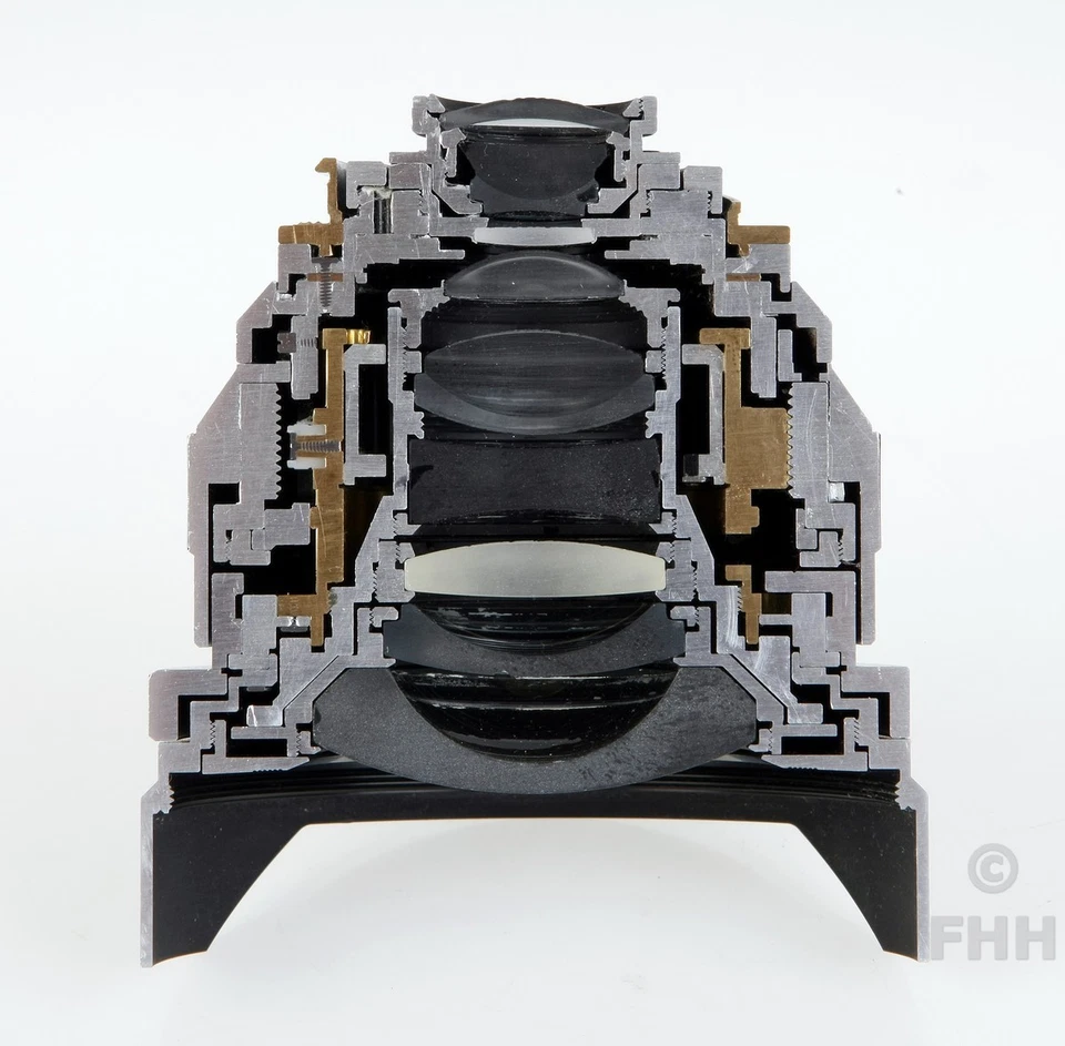 罕见 * 蔡司 DISTAGON T * ZM 15 毫米 / 2.8 * " CUTAWAY" SCHNITT 型号" — 第 1/4 张图片