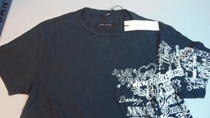 MARC JACOBS T-SHIRT CART. 195,00 TG M--8COTONE LOGO NERA - Imagen 1 de 5