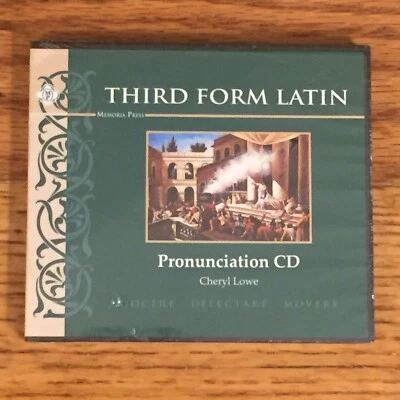 Third Form Latin Pronunciation CD, Lowe, Memoria Press  - Image 1 of 4