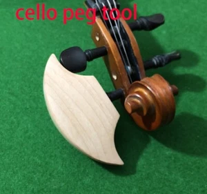 Clavija de violonchelo herramienta husillo twister herramienta de ajuste auxiliar husillo ajustable giratorio - Imagen 1 de 10