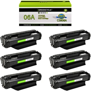 6PK High Yeild 06A C3906A Toner Compatible With HP Laserjet 5L 6L 3150xi 3100se - Picture 1 of 8