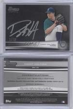 2012 Bowman Bowman Black Collection Auto /25 Danny Hultzen #BBC-DH Auto