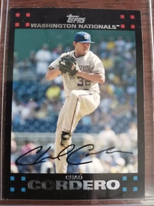 CHAD CORDERO NATIONALS 2007 TOPPS CARD #438 - Picture 1 of 1