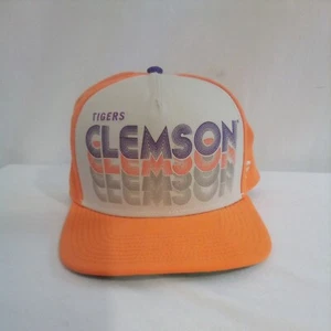 Clemson Tigers Fanatics NCAA True Classic Vintage College Football Snapback Hat - Picture 1 of 11