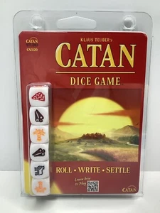Catan Dice Game Roll Write Settle - Klaus Teuber NEW - Picture 1 of 2