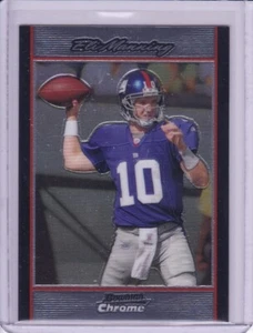 Eli Manning 2007 Bowman Chrome Football Card BC173 - Picture 1 of 2