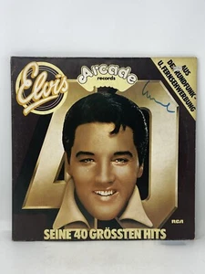 ELVIS PRESLEY - SEINE 40 GROSSTEN HITS DOUBLE GERMAN LP Record - Picture 1 of 17