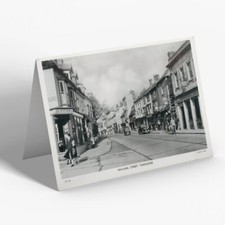 GREETING CARD - Vintage Northamptonshire - Watling Street, Towcester (4)
